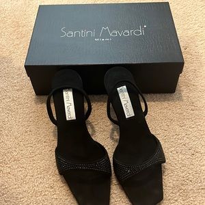 Santini Mavaradi dress sandal. Worn once. Size 39/9